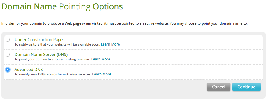 Network Solutions Advanced DNS